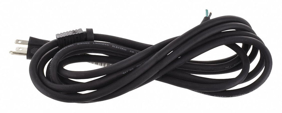 Power Cord 5-15P SJO 6 ft Blk 13A 16/3