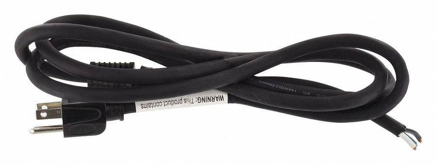 Power Cord 5-15P SJO 6 ft Blk 15A 14/3