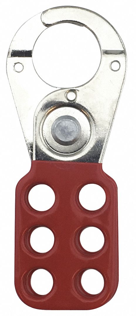 Lockout Hasp Snap-On 6 Lock Red