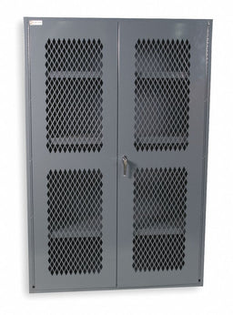 Storage Cabinet 60 x36 x18 Gray 3Shlv