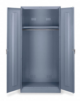 F0308 Storage Cabinet 78 x36 x18 MdGry 1Shlv