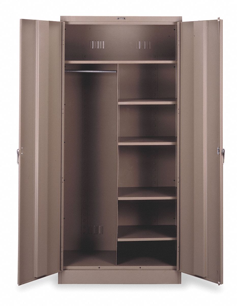 Storage Cabinet 78 x36 x24 Sand 5Shlv