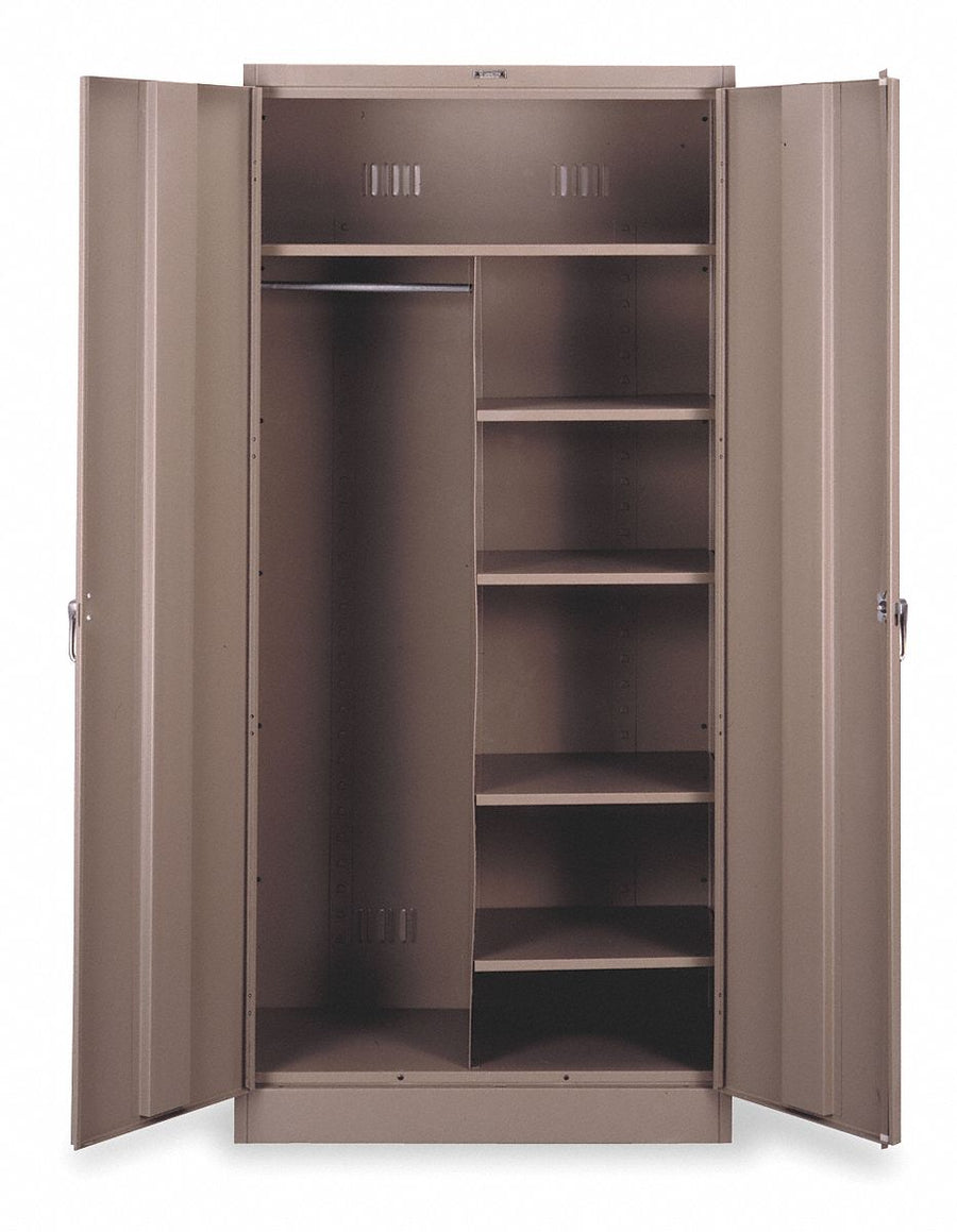 Storage Cabinet 78 x36 x24 Sand 5Shlv