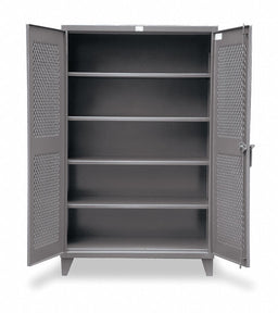 Strg Cab 78 x36 x24 DrkGry 4Shlv