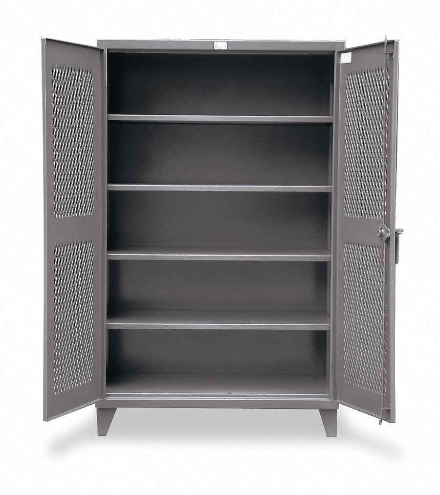 Strg Cab 78 x60 x24 DrkGry 4Shlv