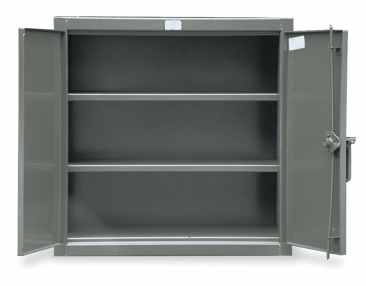 Strg Cab 42 x36 x20 DrkGry 2Shlv