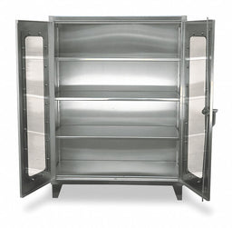 Strg Cab 66 x48 x24 Silver 3Shlv