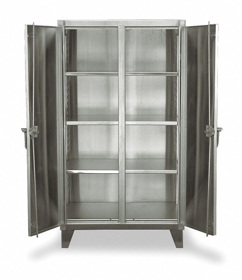 Strg Cab 66 x36 x24 Silver 6Shlv