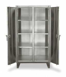 Strg Cab 66 x36 x24 Silver 6Shlv