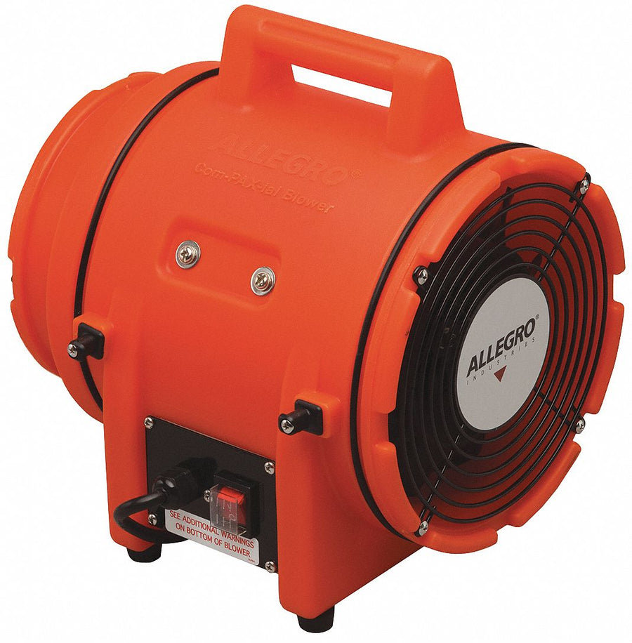 Confined Space Fan Orange 12 W