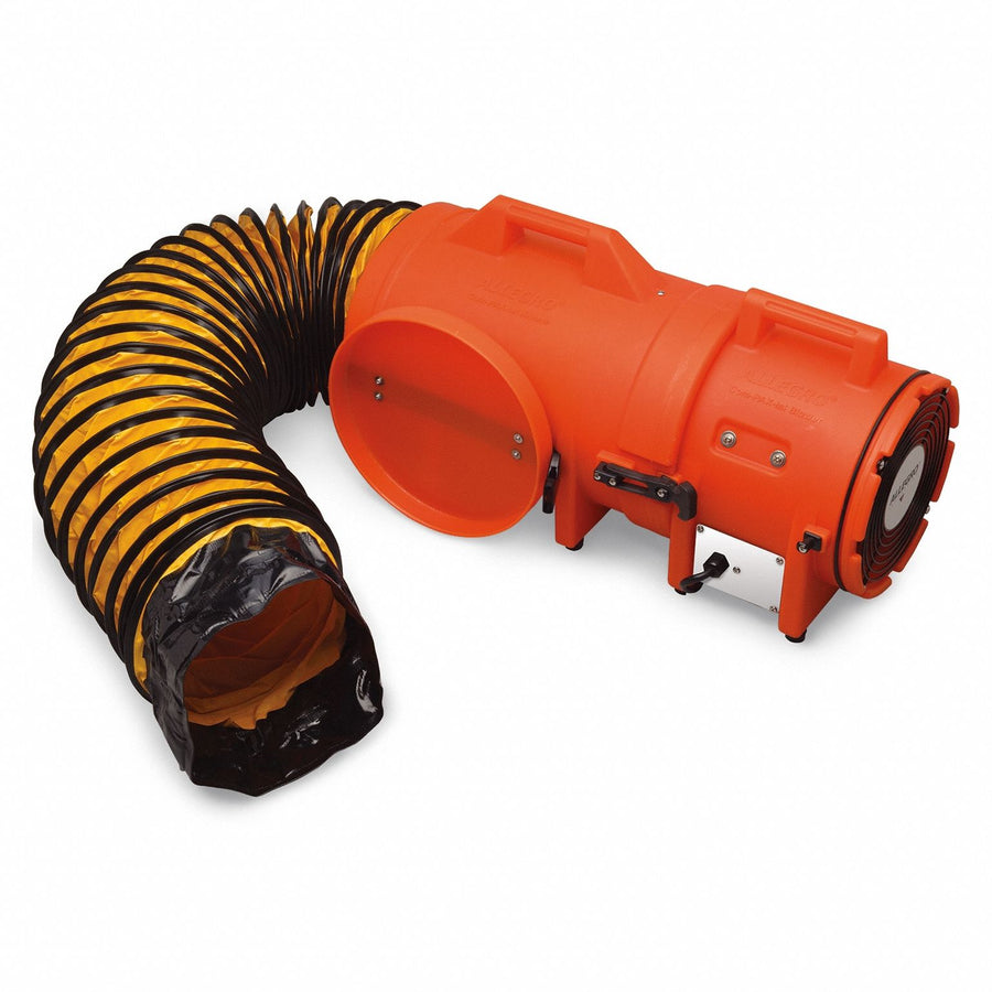 Confined Space Fan Orange 13 1/2 W