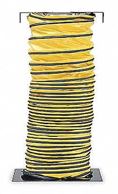 Ventilation Duct 25 ft Black/Yellow