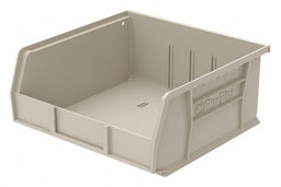 F8699 Hang and Stack Bin Stone Plastic 5 in