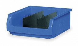 F0817 Bin Blue Polyethylene 5 7/8 in