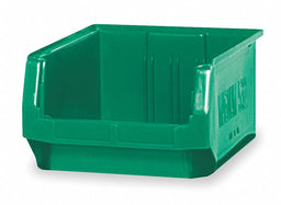 F8681 Bin Green Polyethylene 7 7/8 in