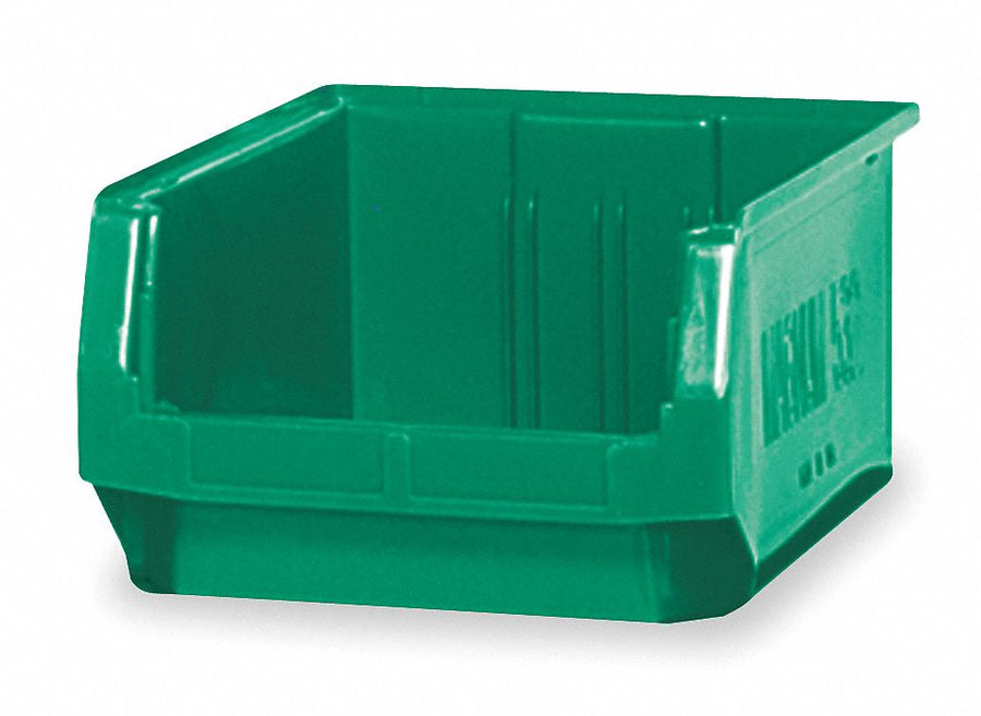 F8681 Bin Green Polyethylene 7 7/8 in