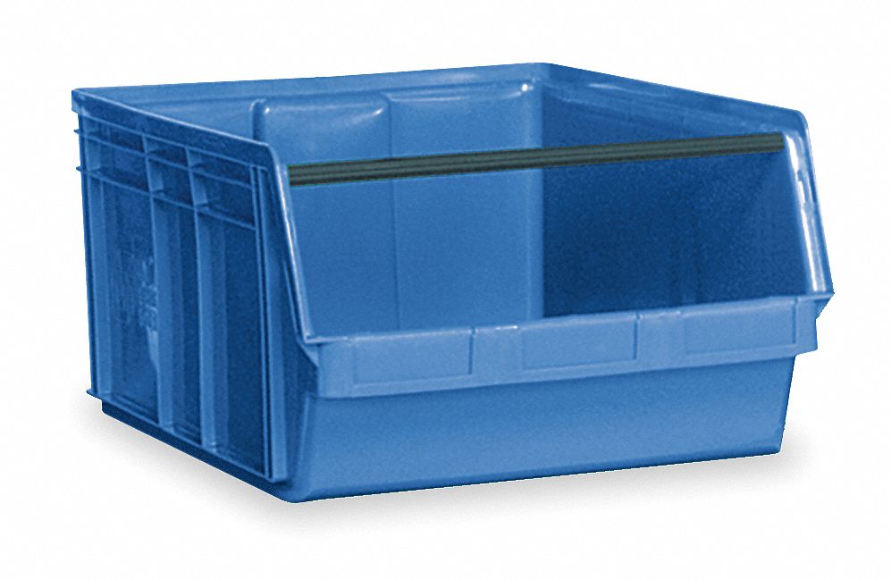 F8679 Bin Blue Polyethylene 11 7/8 in
