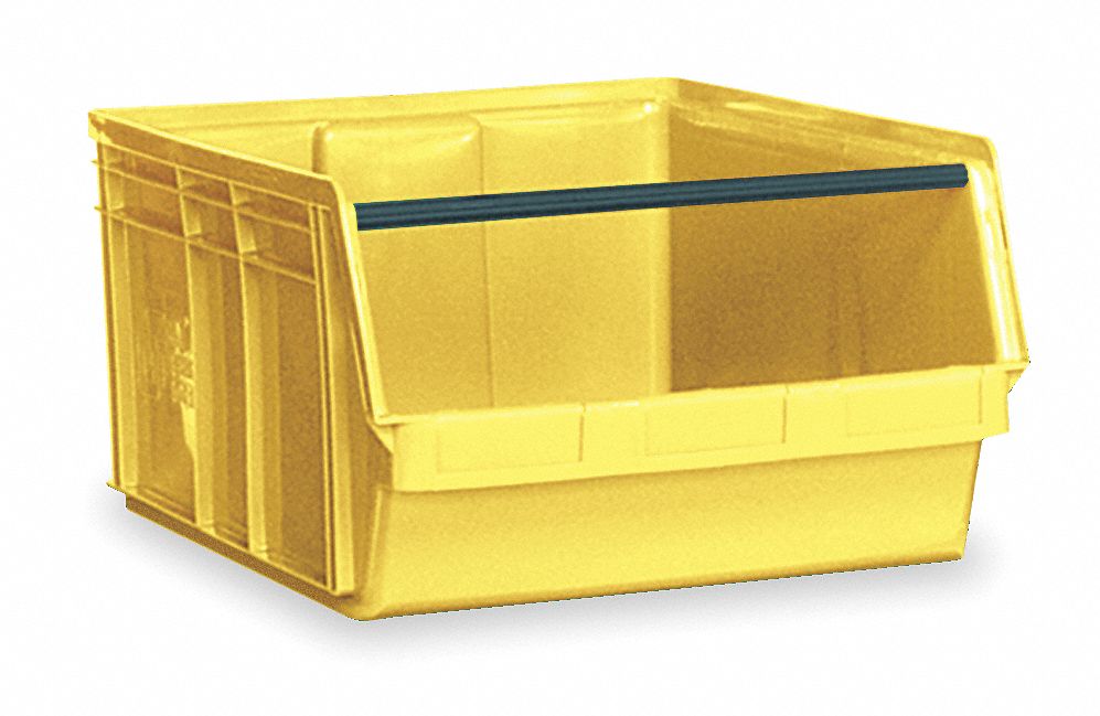 F8679 Bin Yellow Polyethylene 11 7/8 in
