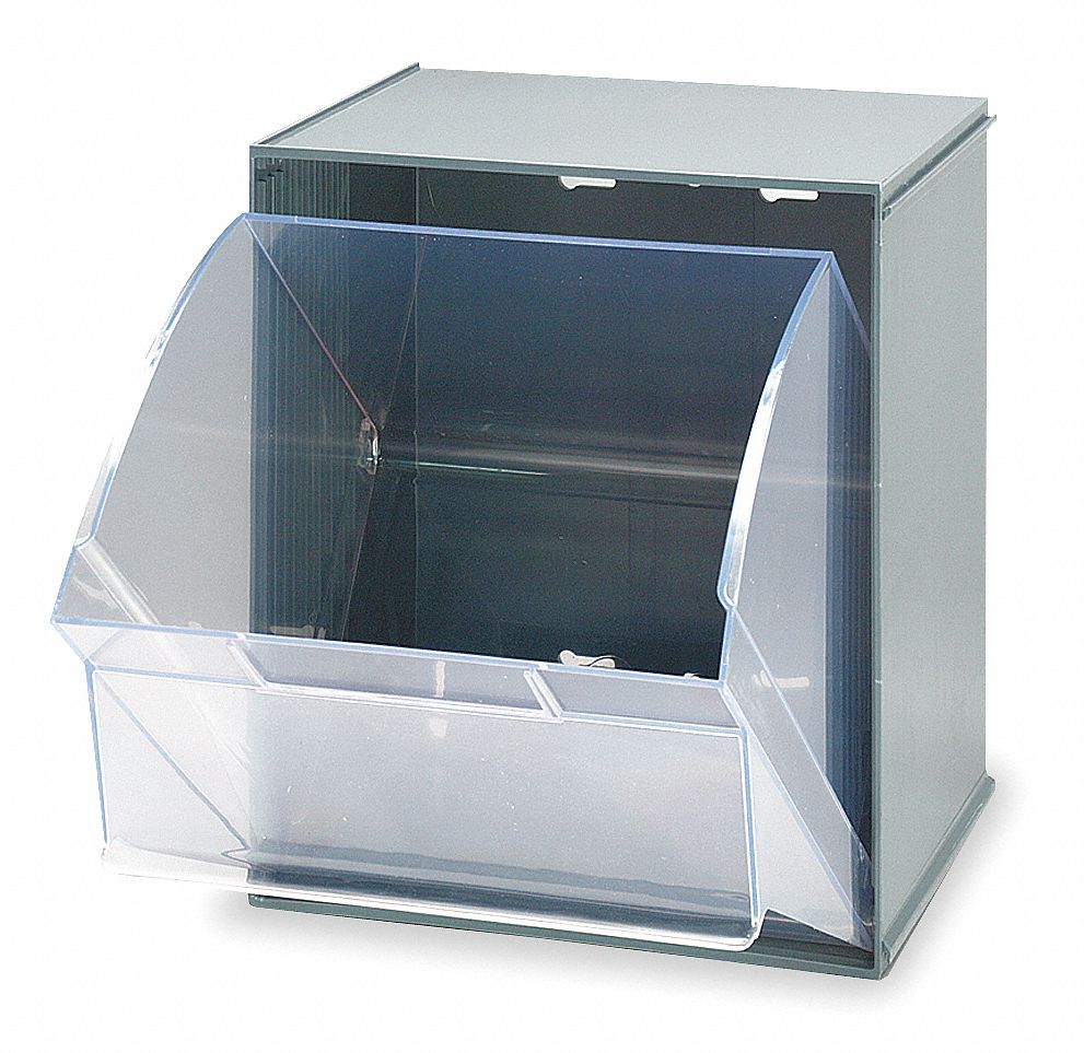 G4993 Tip-Out Bin Gray Unfinished 13 7/8 in