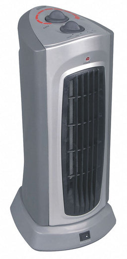 Prtbl Elct Heatr Gray 16-7/8 H