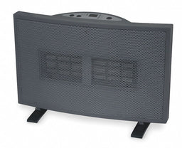 Prtbl Elct Heatr Gray 10-3/8 H