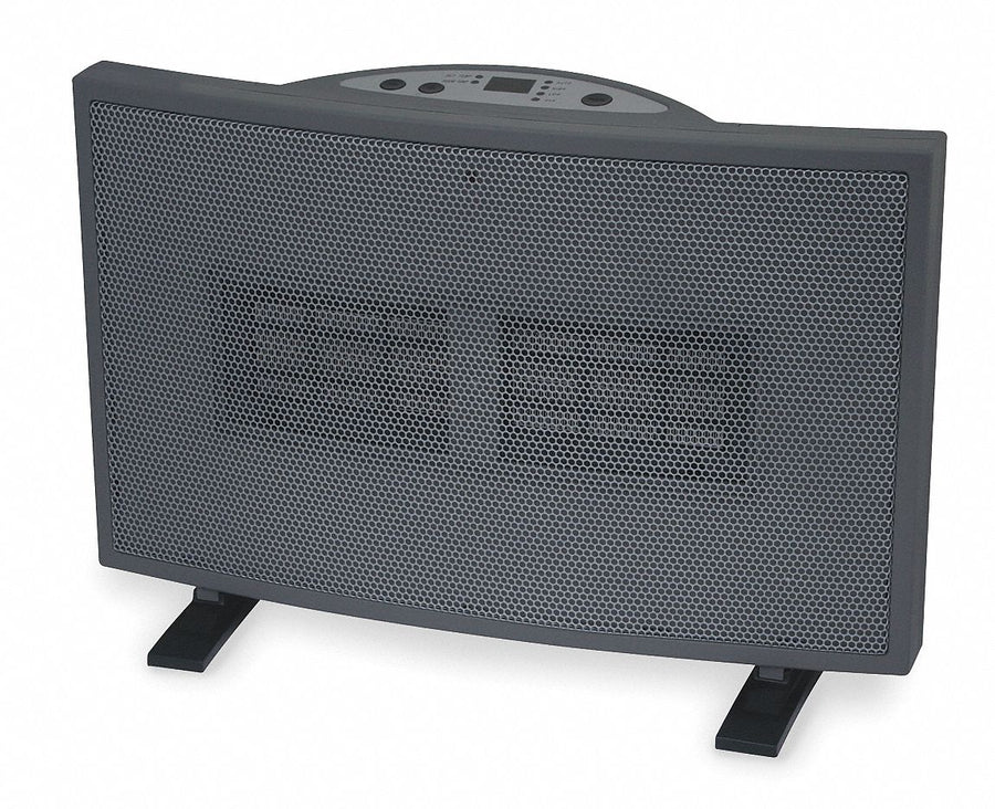 Prtbl Elct Heatr Gray 10-3/8 H