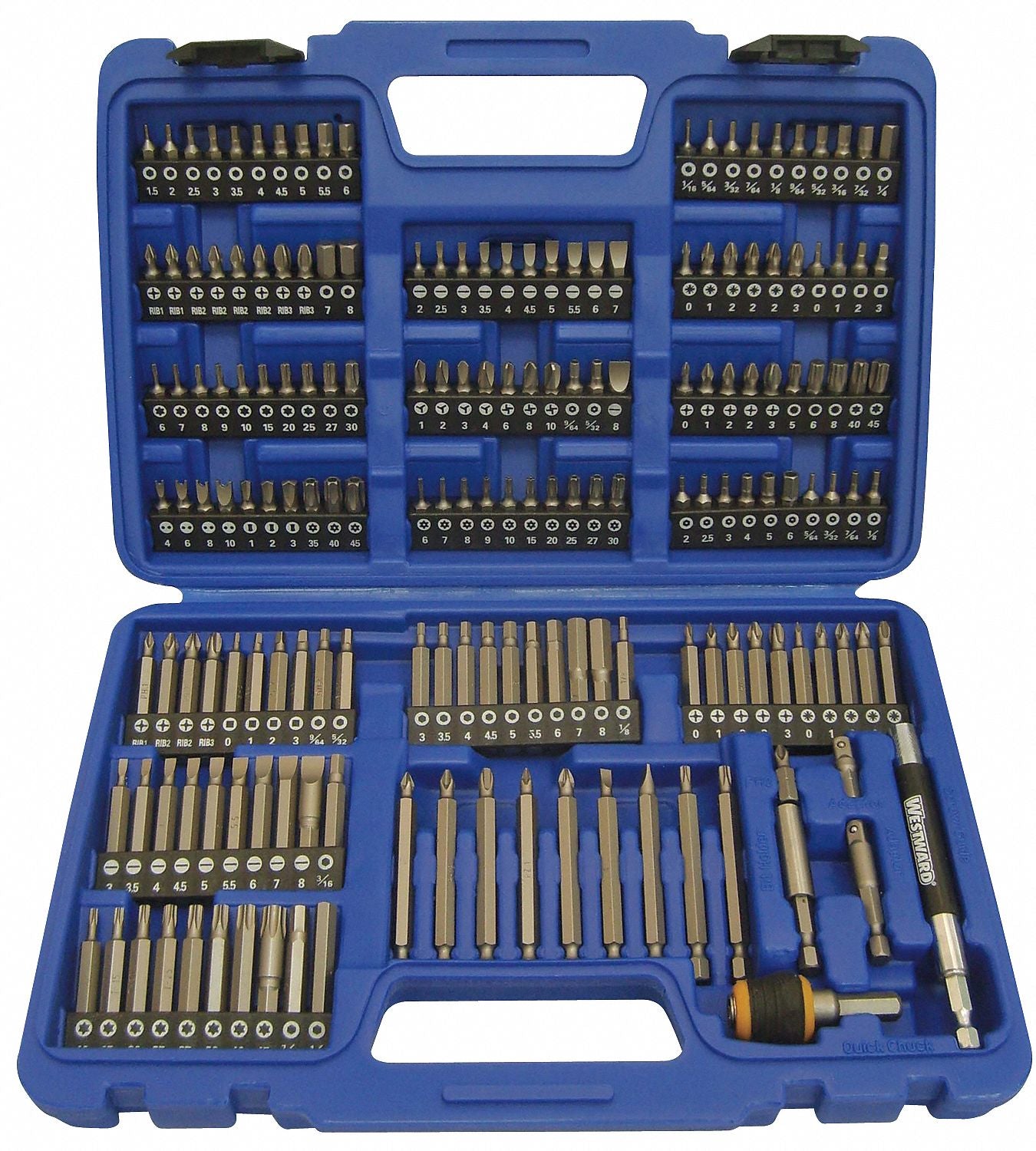 DriverBitSet 175pcs Steel Shank 1/4