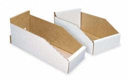 Corrugated Shelf Bin 4-1/4 W 11-3/4 L