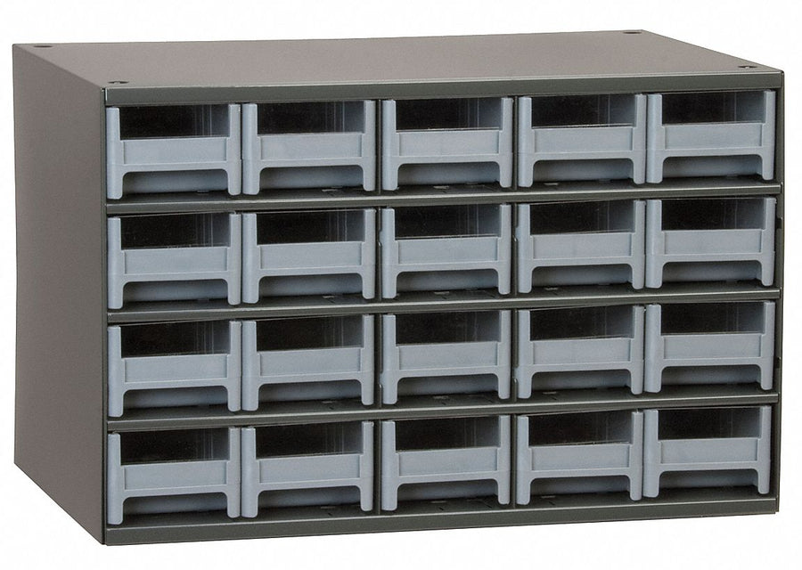 G2390 Bin Cab 20GrayDrwr Gray 11 H GrayDrwr