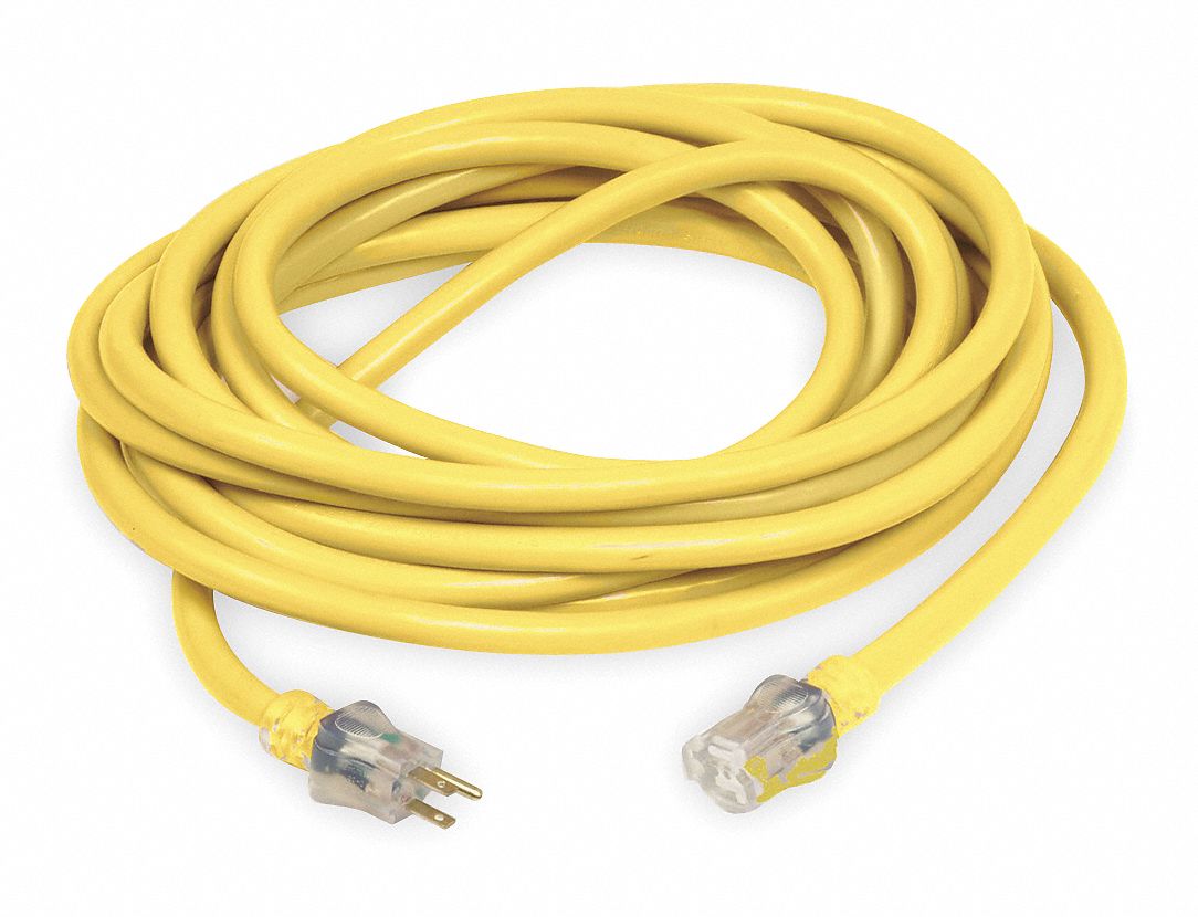 Ltd Ext Crd 25ft 10Ga 15A SJTW Yel