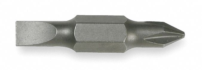 DblEndedDriverBit 0.25 Hex L 1.25 PK2