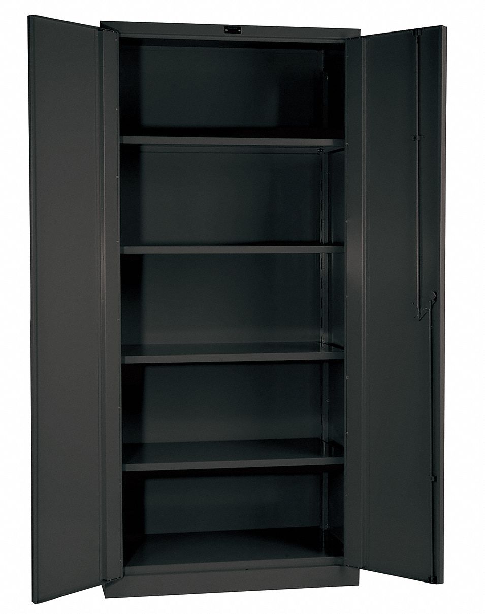 Strg Cab 78 x36 x21 Charcoal 4Shlv