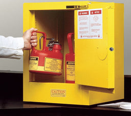 E4582 Flammable Safety Cabinet 4 gal Yellow