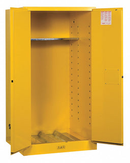 Flammable Cabinet Vertical 55 gal YLW