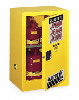 E4584 Flammable Safety Cabinet 12 gal Yellow