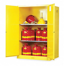 Flammable Safety Cabinet 90 gal Yellow