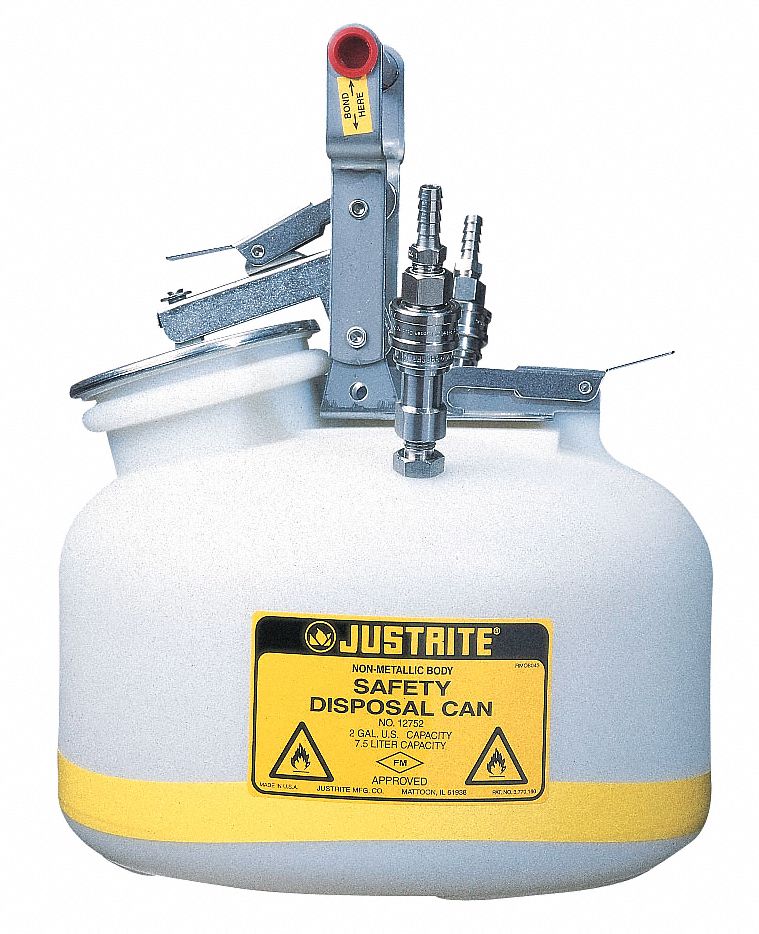 HPLC Waste Can 2 gal PTFE