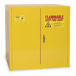 Flammable Safety Cabinet 60 gal Yellow