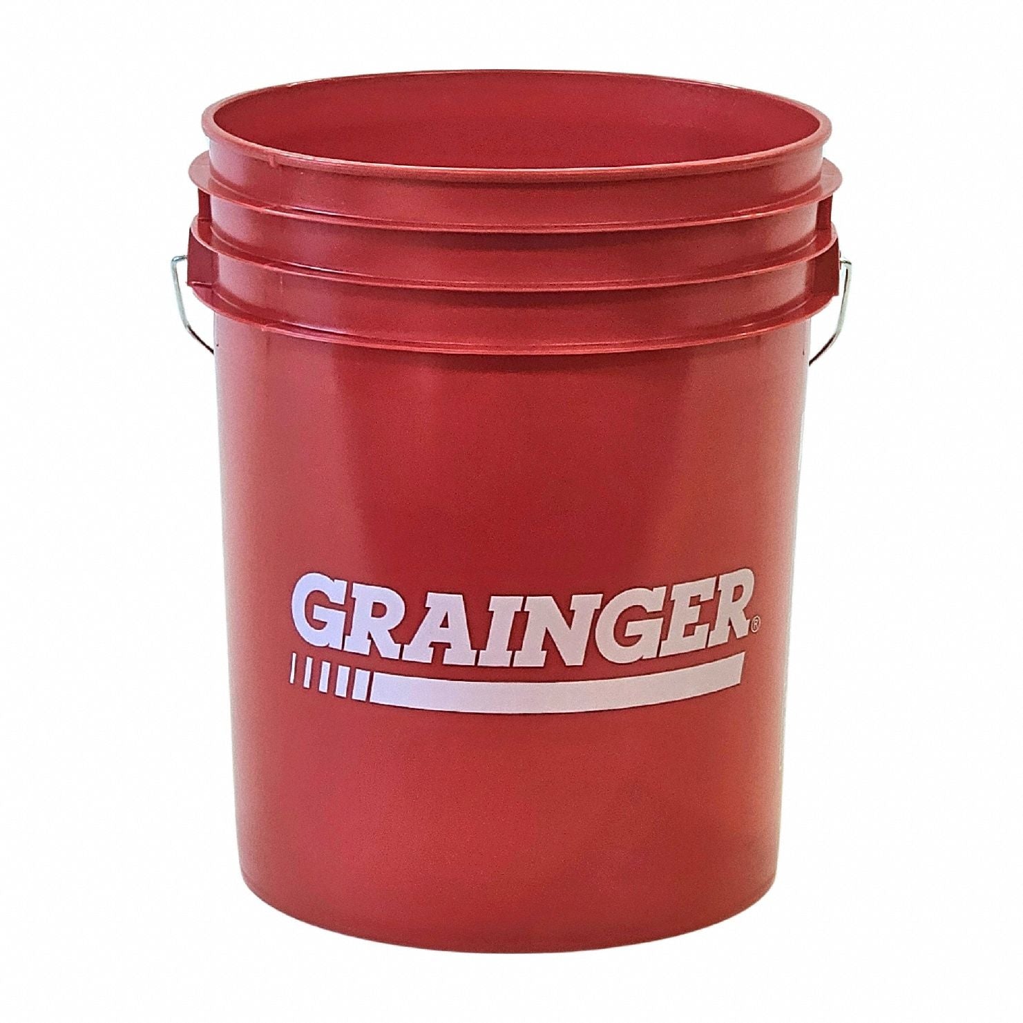K2600 Pail Polyethylene Red Open Head