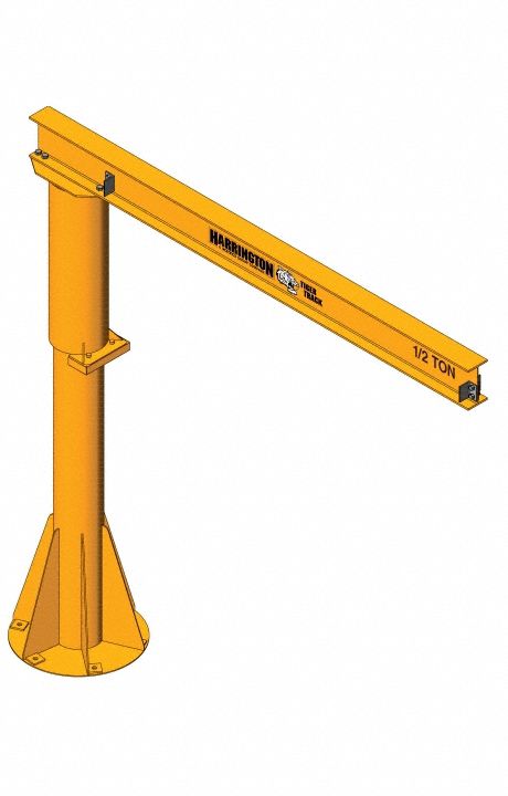 M4954 Light Duty Foundationless Jib Crane 16ft