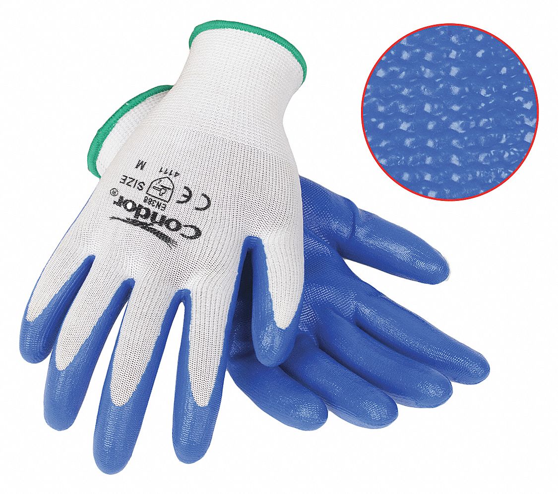 H6884 Coated Gloves Polyester S PR