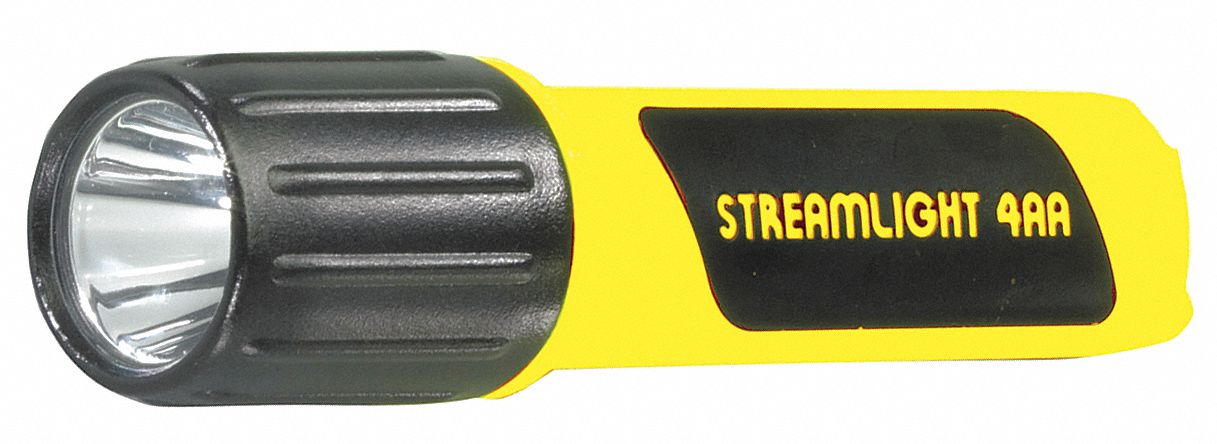 Handheld Flashlight Polymer Yellow 200lm