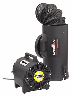 Conf.Sp.Fan w/duct Ex-Prf 8In 1/4HP 230V