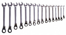 Combo Wrench St CV Steel Chrome Offset