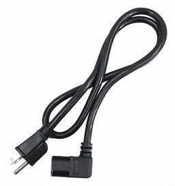PC Powr Cord 5-15P IEC C13 3 ft Blk 13A