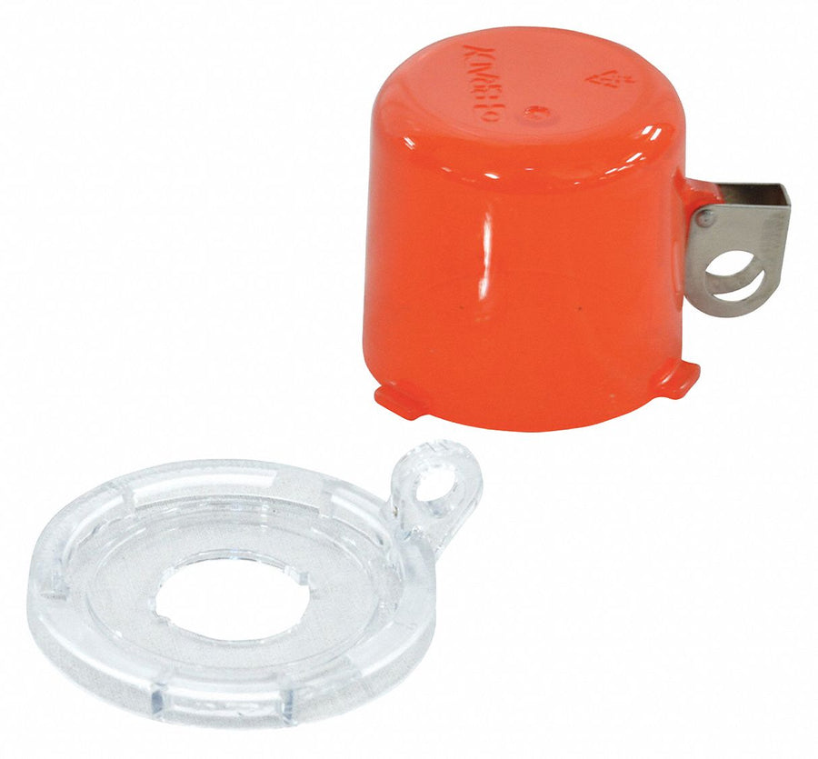 Push Button Lockout 22mm Plastic