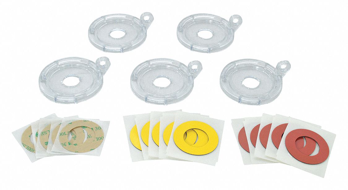 Push Button Lockout Base 16mm Plastc PK5