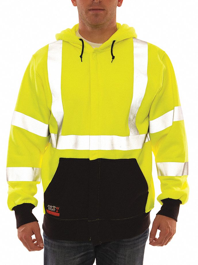 FR Hooded Sweatshirt Yellow/Black L