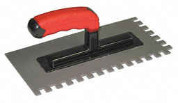 Heavy Duty Plastic Trowel 1/2 x3/8 ntch