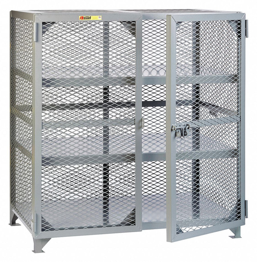 StrgLckr 52 x49 x27 Gray 2Shlv